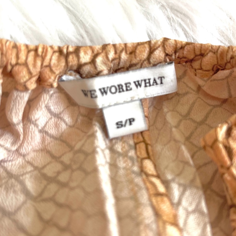 We Wore What Kaia Python Printed Jumpsuit - image 8